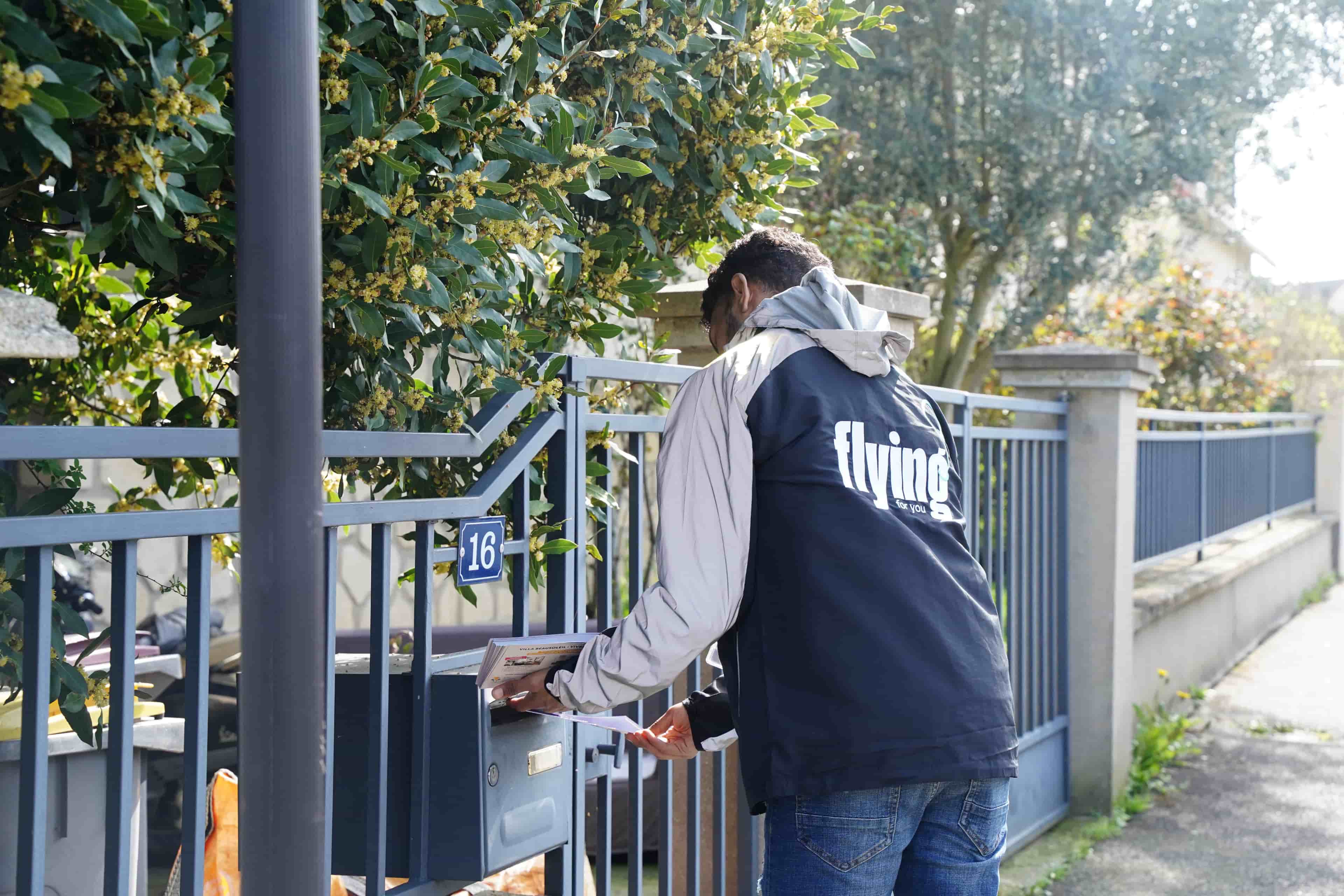 image for La distribution en boîtes aux lettres.