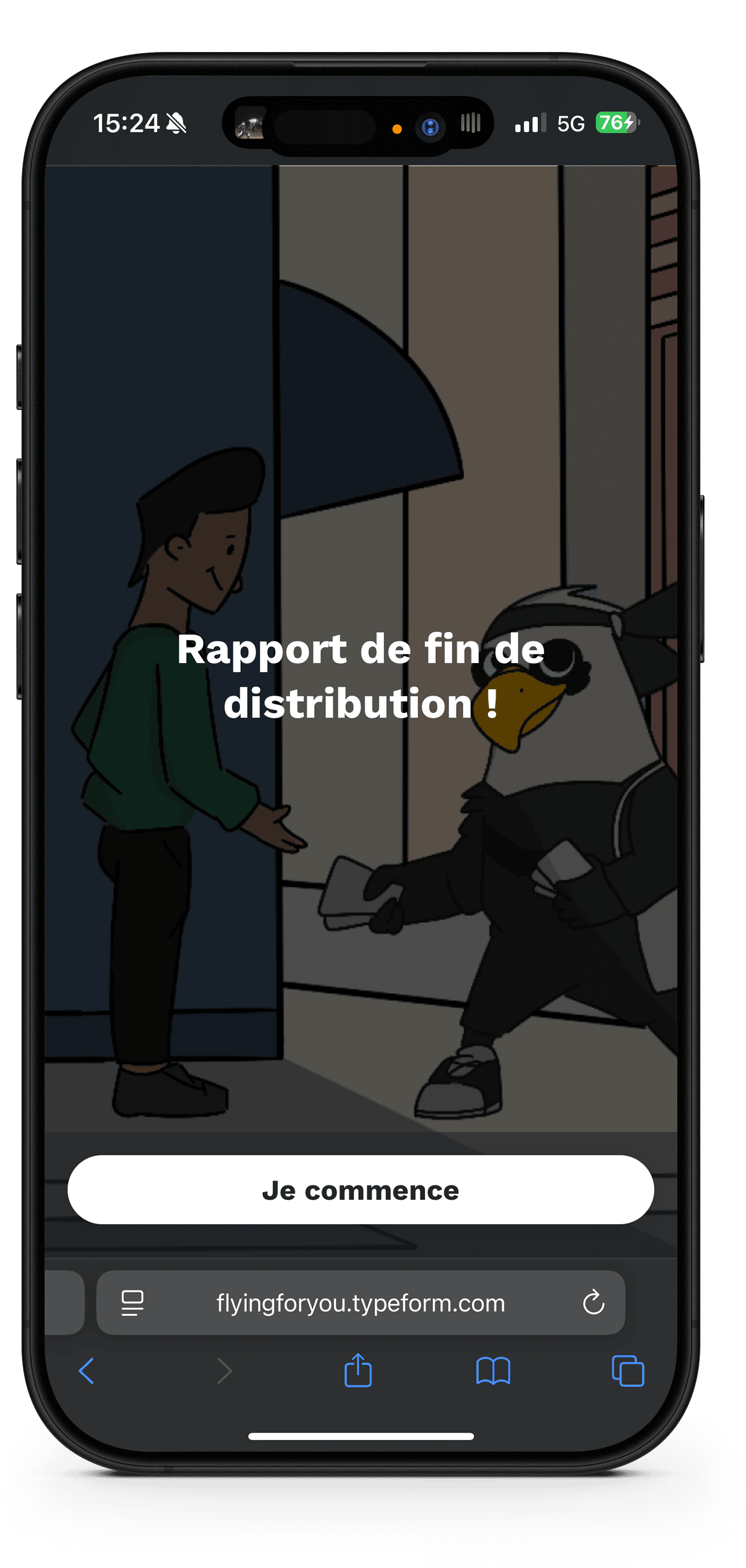 Notre application mobile :