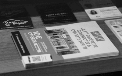 Dépôt en commerce : le flyer au cœur du quartier